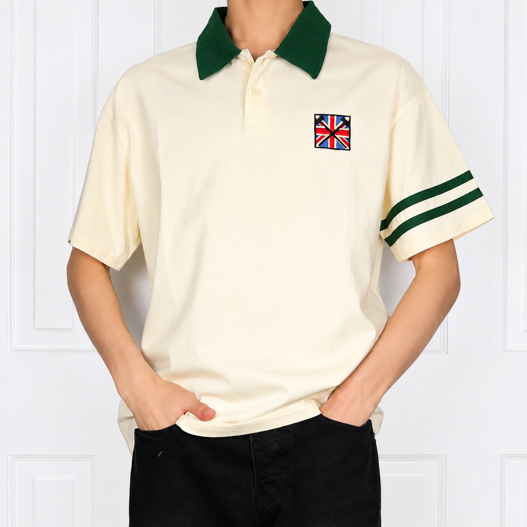 Jersey Knit Polo Shirt