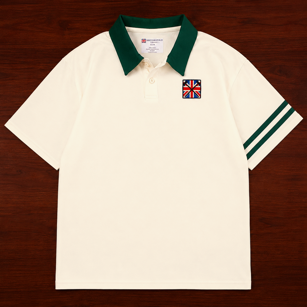 Jersey Knit Polo Shirt