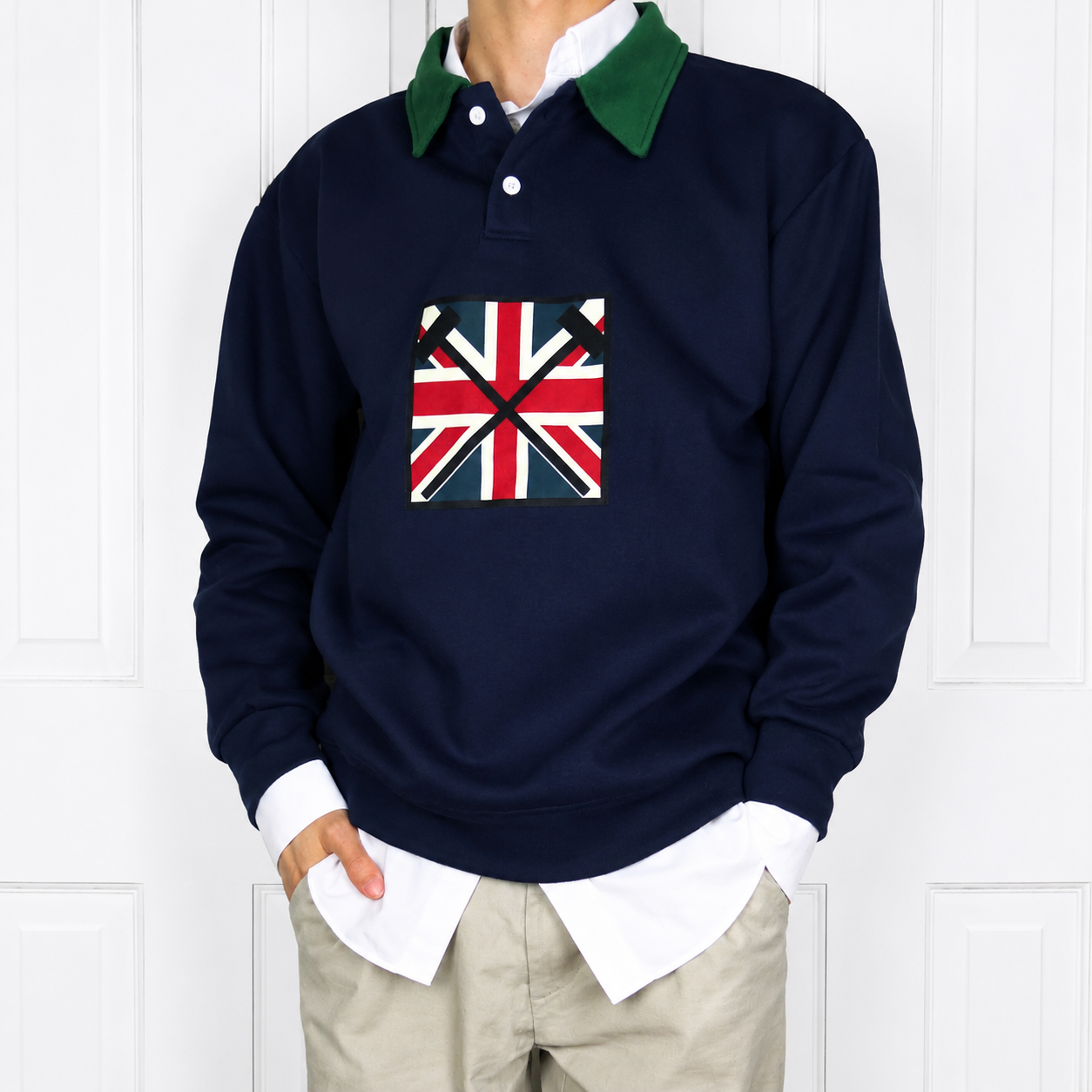 Stretch-Waist "Polo" Rugby Jersey