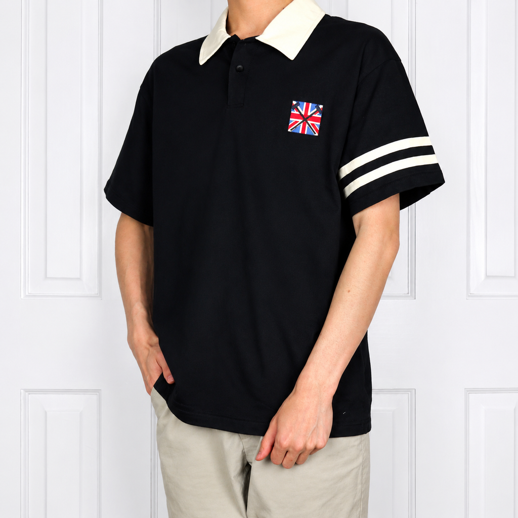 Jersey Knit Polo Shirt