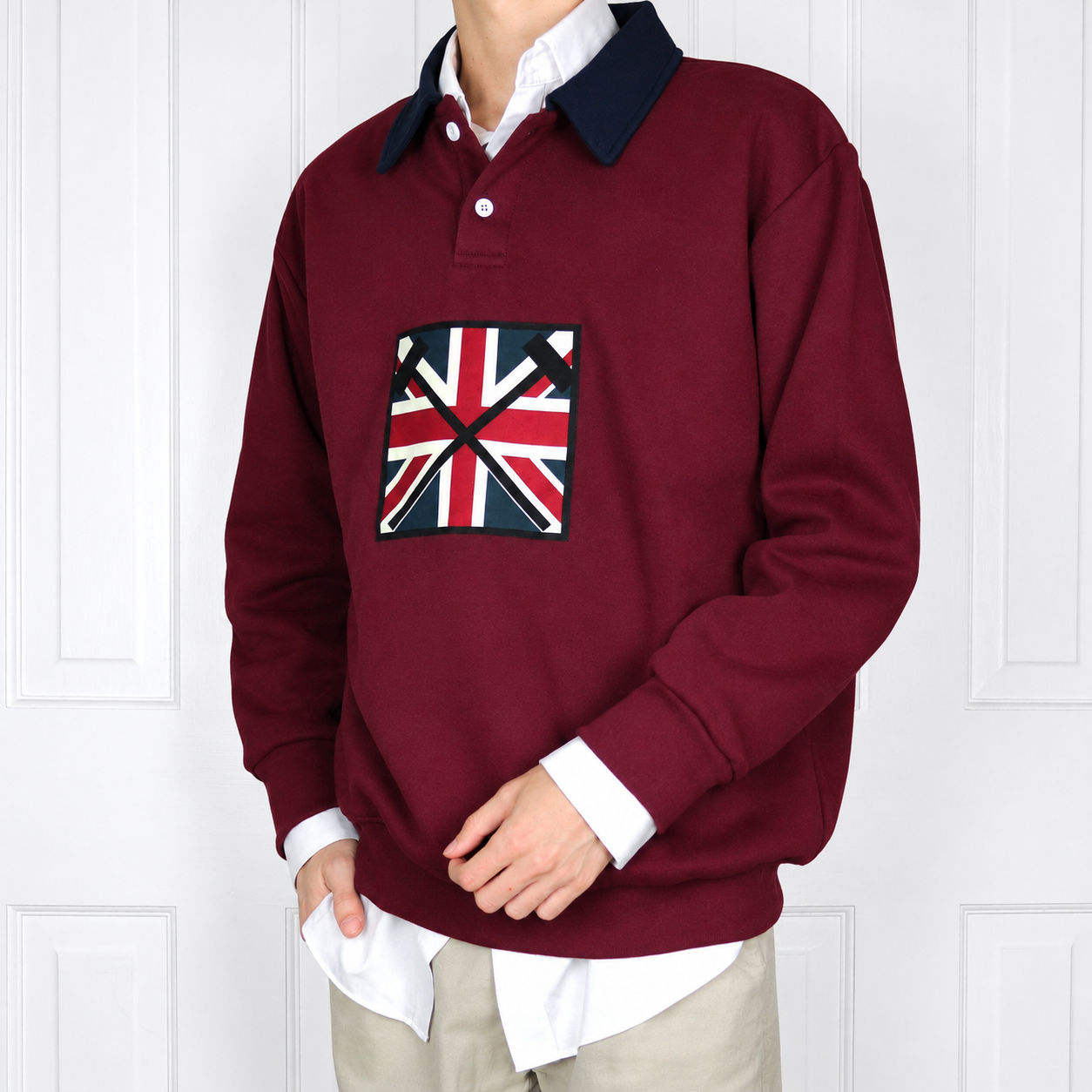 Stretch-Waist "Polo" Rugby Jersey